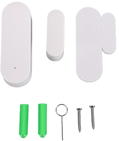 MENDUNER Tür- und Fensterkontakt WLAN, Magnetischer Sensor Echtzeit-Benachrichtigung für Smart Home Sicherheit