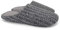 ofoot Da donna Memory Foam Pantofole da interno Scarpe da camera da donna Cashmere Knit Warm Fleece Fodera suola in gomma antiscivolo