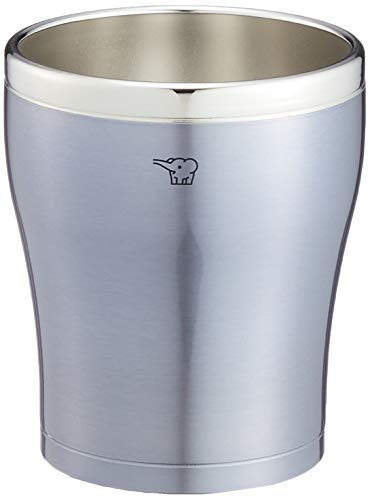 Zojirushi Vaso al vacío de acero inoxidable transparente azul SX-DN30-AC 300 ml
