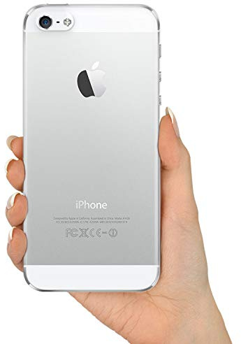 TULLUN iPhone 5 / 5s/ SE Case - Crystal Clear Slim Soft Flexible Silicone Protective Full Transparent Case Cover for iPhone 5 and 5s and SE