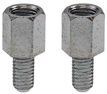 Spiegeladapter Rechtsgewinde M10 auf M8 x 1,25 passend für Roller/Moped/Motorrad