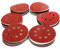 S&R Klett Schleifpapier Professional, Set 125 mm 70 St: je 10x P60, P80, P120, P180, P240, P320, P400, 8 Löcher, Schleifblätter für Exzenterschleifer