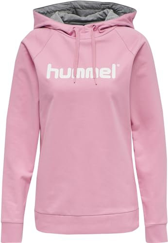 hummel Hmlgo Cotton Logo Kapuzen-Sweatshirt für Damen (1 Stück)