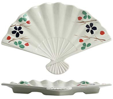 Vaisselle japonaise pour sushis et restaurant - Assiette en céramique - Forme spéciale - 30,5 cm