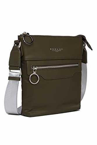 REPLAY Damen FW3287.000.A0441A Schultertasche, 057 Military Green