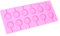 Moule Sucette, Moule Isomalt, Moule Plateau Bonbons Chocolat Lolly Forme Lollypop Moule, 12 Forme Ronde Silicone Lollipop