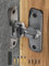 MeBantoo 90/180 Degree Flip Barn Door Lock, Protect Privacy - Security Sliding Door Latch, Small Gate Latches Hardware for Barn, Garden, Bathroom, Cabinet, Window (Grey-1PC)