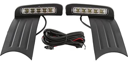 Luci Antinebbia Anteriori 1 Coppia DRL LED Luce di Marcia Diurna Guida Fendinebbia per Fit/Jazz 2011 2012 2013