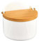 PLUS HOME Salero de Cocina de Cerámica con Tapa Diseños Originales.BLANCO-9 (BLANCO-11)