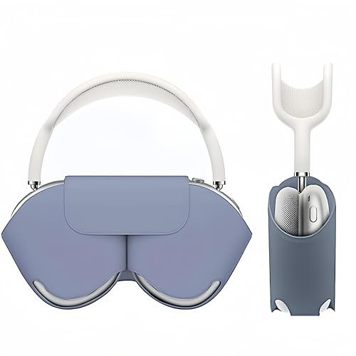 wigmoa SY-K - Funda inteligente compatible con Airpods Max 1/2, compatible con modo de suspensión, antiarañazos y antipolvo, funda de viaje portátil compatible con Apple Airpod Max, funda para