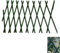 Treillis de jardin extensible en PVC naturel - Clôture de jardin rétractable pour plantes - Treillis en saule - Convient pour les bars karaokés, restaurants, parcs, jardins