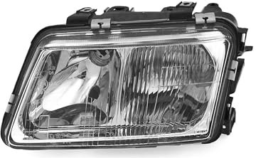 EDA PREMIUM auto Scheinwerfer Links 8L094129 passend für 4udi A3 8L 1996-2000, ohne Motor, elektrisch, mechanisch, H1/H7, W5W, ECE