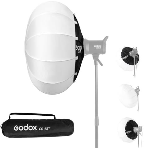 GODOX CS-85T 85cm/33.5in Lanterna Softboxs Bowens Mount Softboxes Fotografia per GODOX SL60W M300 LA150 LA200 LED Video Light Compatibile con NEEWER CB60B CB150W Aputure Light 600d Amaran 60x