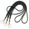 trage.band® cordon tour de cou long réglable avec crochet et anneau, 3 pcs
