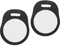 ADOCARN 2pièces Miroir De Coiffeur avec Poignée Unique Miroir Ronde Mousse Antichoc pour Salon De Beauté Et Accessoires De Barbier à Main Incassable pour Styliste
