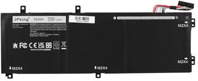 JPking H5H20 HSH20 Batterie pour für Dell XPS 15 9550 9560 9570 7590 Inspiron 7501 7590 7591 Precision 5510 5520 5530 5540 M5520 Series 5D91C 05D91C 5041C 05041C TJDRR M7R96 62MJV 451-BCBT