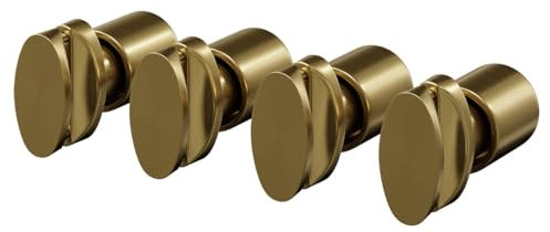 Wholesale Domestic Colore Boone Brushed Brass Set of 4 Horizontal Radiator Brackets