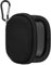 Geekria Shield Earbud Case Compatible with JBL Vibe Beam 2, Tune Buds, Replacement Hard Shell Travel Carrying Bag with Carabiner Clip (Black)
