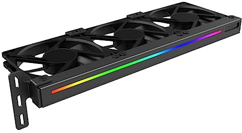 QUMIIRITY Refroidisseur Argb pour Carte Graphique Ventilateur Silencieux à Pins pour Dissipation Thermique Du GPU Accessoire pour Châssis PC