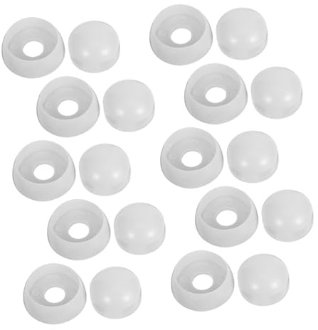 Gatuida 10pcs Plastic Nut Protection Caps for Playground Equipment Weather Resistant Bolt Covers for Screws Safety Covers for Playhouse Accessories and Outdoor Play Areas