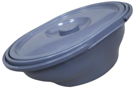 Oshhni Nachttopf, tragbare Toilette, tragbar, leicht, Bettpfanne, Urinal, Toiletteneimer für Badezimmer, Nacht, Innenbereich, Erwachsene