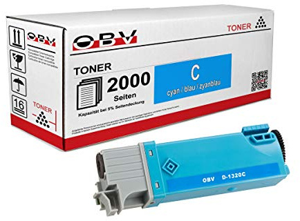 OBV kompatibler Toner für Dell 1320 / 1320c / 1320CN / 2130CN / 2135CN Cyan