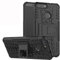 Labanema Custodia per Huawei P Smart 2018, Kickstand Dual Layer Ibrida Rigida Morbido Armatura Resistente agli Urti con Supporto e asportabile di Protezione per Huawei P Smart 2018 /Enjoy 7S - Nero