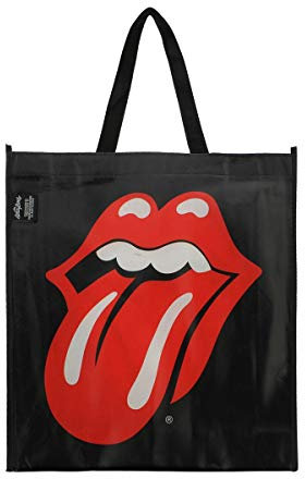 The Rolling Stones Tragetasche Classic Tongue schwarz