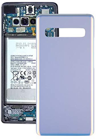 MOBILEPHONEACCESSORIES Spare Parts for Samsung Battery Back Cover for Galaxy S10 5G SM-G977B / SM-G977U / SM-G977N(Silver) (Color : Silver)