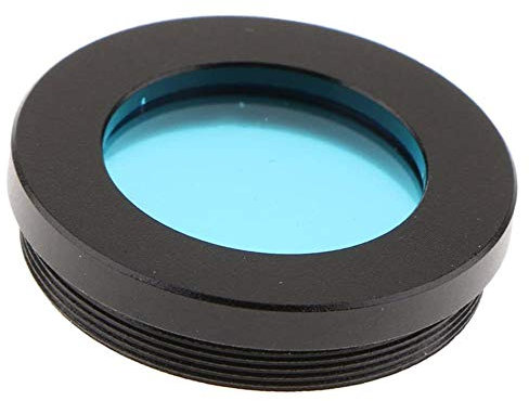 POFET Filtro oculare telescopico da 3,2 cm con nebulosa lunare e stelle per maggiori dettagli sulla superficie del pianeta, blu