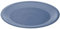 Rotho Caruba flacher Plastikteller Mehrweg, Kunststoff (PP) BPA-frei, blau, (26.0 x 26.0 x 1.5 cm)
