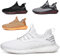 Scarpe Running Uomo Ginnastica Sneaker Donna Leggere Traspirante Outdoor Sportive Calzature da Corsa Pallavolo Tennis Nero Verde Bianco Rosa Giallo Grau Orange Viola Rosso Marrone G156 White 45EU
