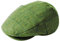 Failsworth Hats Windowpane Waterproof Flat Cap - Moss 7 1/4