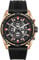 Police Herren Analog Quarz Uhr mit Silikon Armband PEWJQ2003540