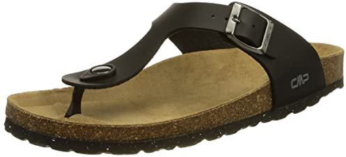 CMP ECO MYMOSA WMN FLIP FLOP, Sandali a Ciabatta Donna, Nero, 41 EU