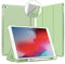 VAGHVEO Funda para iPad 9.7 2018/2017, iPad Air 1/2 Cover con Soporte para Lápices (Verde Claro)