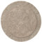Erwin Müller Badematte, Badteppich Uni Serie Stuttgart Taupe Größe rund: 90 cm Ø - extra dick, hohe Saugfähigkeit, 100% Baumwolle