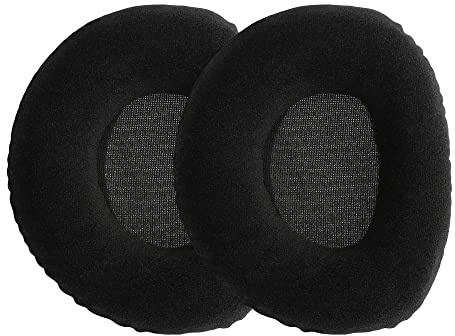kwmobile 2X Velours Ohr Polster für Sennheiser RS160 / RS170 / RS180 Ohrpolster - Ersatz Ohrpolster - Kopfhörer Ersatzteile - Kopfhörer Ersatzpolster für Over Ear Headphones