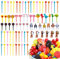 77 Mini Tenedores De Fruta Caja Bento Animal Lindo Tenedores Decorativos Reutilizables Palillos Frutas De Palitos Pequeños Fruta Adecuado Loncheras Para Pasteles, Postres Fiestas