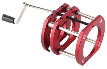 Oberfräsenheber, Aluminium-Legierung, Edelstahl, Durchmesser Motoren, Holzbearbeitung, Oberfräse, Tischeinsatzplatte, Hebebasis mit 4 Backen und Kurbel, Klemmfräse, Tisch-Hebesystem-Basis