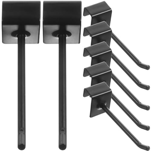 iplusmile 32 Stücke Haken Strapazierfähige Regale Aufhänger Haken Schmuck Zubehör Metallgitter Wandpaneel Warenhaken Strapazierfähige Haken Pegboard Haken Pegboard Haken Für Werkzeug