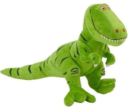 Gustaw Dino Kuscheltier Groß XXL, Dinosaurier Gross Plüschtier Spielzeug Stofftier Plüschtier Dekoration, Kinder, Baby - XXL Dino Tyrannosaurus Plüschsaurier (Grün, 70cm)