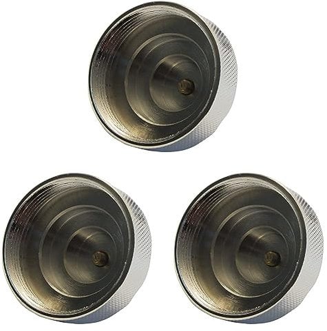Eurotronic 700113 Meges, Metalladapter für Heizkörperthermostate (Heizkörperventiladapter, Lange Lebensdauer, Zubehör für Heizkörperthermostat, Anschluss: M38 x 1,5 mm) (Packung mit 3)