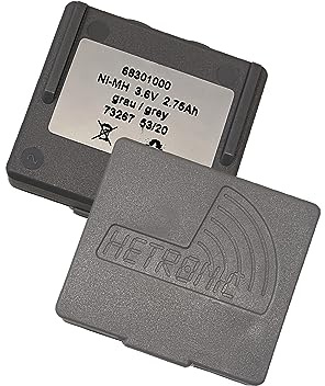 Original Hetronic 68301000-3,6 V 2,75 Ah Akku grau