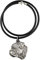 Art-Dog Hundekopf-Halskette auf Lederband - ArtDog Kollektion Hunde Halskette - Silberne Ketten mit Hundebildern - Schmuck mit Hunderassen - Bullmastiff