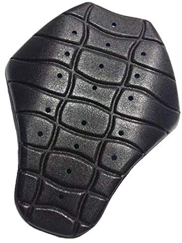 WyldSenc Protector de espalda de moto universal para traje de carreras con equipo de protección integrado para chaquetas moteras, color negro