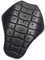 WyldSenc Protector de espalda de moto universal para traje de carreras con equipo de protección integrado para chaquetas moteras, color negro
