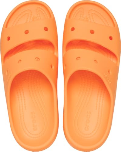 Crocs Unisex Erwachsene Classic Sandal v2 Sandalen, Orangesicle, 37/38 EU