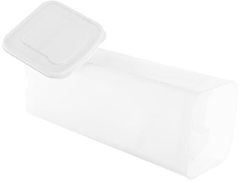 LALADEFIEE Wiederverwendbare Brotdose Mit Weiß Brotkasten Aus Hochwertigem Material Brotaufbewahrung Und Brotdispenser Für Küche Und Vorratskammer Einfach Zu Reinigen Und Elegant