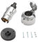 Feuunly Anhänger Stecker 7 Polig Und Anhänger Steckdose 7 Polig Aluminiumlegierung, Wasserdicht Anhänger Stecker Steckdose 7 Poliger 12V, 7 Polig Steckdose Mit Gummidichtung, Für Anhänger PKW LKW RV